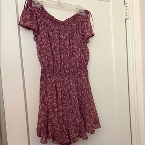 Francescas Floral Off-Shoulder romper